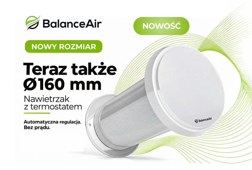 Prodmax nawietrzak BalanceAir 160